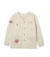 MANY PATCHED COLLARLESS JACKET