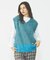 SHAGGY KNIT VEST