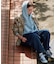 ROUND COLLAR MILITARY JACKET