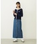 DENIM LONG SKIRT