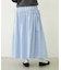 GINGHAM CHECK VOLUME SKIRT