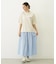 GINGHAM CHECK VOLUME SKIRT