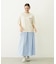 GINGHAM CHECK VOLUME SKIRT