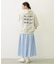 GINGHAM CHECK VOLUME SKIRT