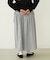 GINGHAM CHECK VOLUME SKIRT