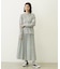 GINGHAM CHECK VOLUME SKIRT
