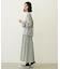 GINGHAM CHECK VOLUME SKIRT