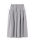 GINGHAM CHECK VOLUME SKIRT