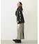 LINE PIPING LONG SKIRT