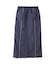 LINE PIPING LONG SKIRT