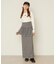 LETTUCE EDGE SWEAT SKIRT
