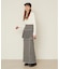 LETTUCE EDGE SWEAT SKIRT