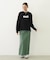 LETTUCE EDGE SWEAT SKIRT