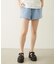 RAW EDGE WAIST SWEAT SHORTS