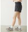 RAW EDGE WAIST SWEAT SHORTS