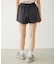 RAW EDGE WAIST SWEAT SHORTS