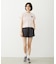 RAW EDGE WAIST SWEAT SHORTS