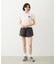 RAW EDGE WAIST SWEAT SHORTS