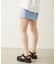 RAW EDGE WAIST SWEAT SHORTS