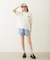 RAW EDGE WAIST SWEAT SHORTS