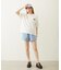 RAW EDGE WAIST SWEAT SHORTS