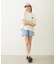 RAW EDGE WAIST SWEAT SHORTS
