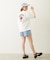 RAW EDGE WAIST SWEAT SHORTS