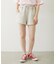 RAW EDGE WAIST SWEAT SHORTS