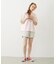 RAW EDGE WAIST SWEAT SHORTS