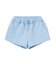 RAW EDGE WAIST SWEAT SHORTS