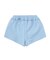 RAW EDGE WAIST SWEAT SHORTS