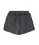 RAW EDGE WAIST SWEAT SHORTS