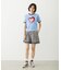 HEART LOGO FLOCK PRINT RINGER TEE