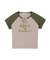 MILKFED. AT HEAVEN27 LACE UP B/B TEE