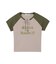 MILKFED. AT HEAVEN27 LACE UP B/B TEE