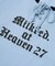 MILKFED. AT HEAVEN27 LACE UP B/B TEE