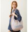 SHEER PLAID TOTE