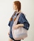 SHEER PLAID TOTE