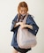 SHEER PLAID TOTE