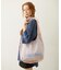 SHEER PLAID TOTE