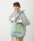 SHEER PLAID TOTE