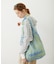 SHEER PLAID TOTE