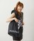 SHEER PLAID TOTE