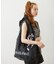 SHEER PLAID TOTE