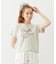 CREAM LOGO COMPACT S/S TEE