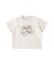 CREAM LOGO COMPACT S/S TEE