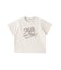 CREAM LOGO COMPACT S/S TEE