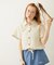 SHEER SCALLOP SHIRT