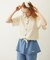 SHEER SCALLOP SHIRT