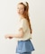 SHEER SCALLOP SHIRT